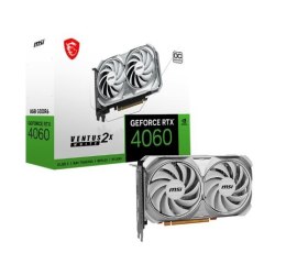 Karta graficzna MSI GeForce RTX 4060 VENTUS 2X WHITE OC 8GB GDDR6 wydajna