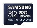 Karta pamięci Samsung microSD Pro Ultimate 512GB szybka z adapterem