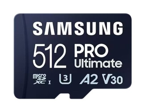 Karta pamięci Samsung microSD Pro Ultimate 512GB szybka z adapterem