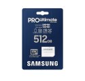 Karta pamięci Samsung microSD Pro Ultimate 512GB szybka z adapterem