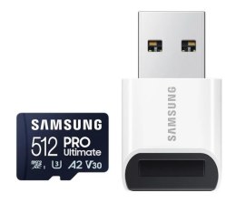 Karta pamięci microSD Samsung Pro Ultimate 512GB szybki czytnik USB