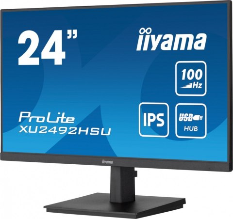 Monitor IIYAMA ProLite XU2492HSU-B6 23.8 FHD IPS 100Hz z USB3.2