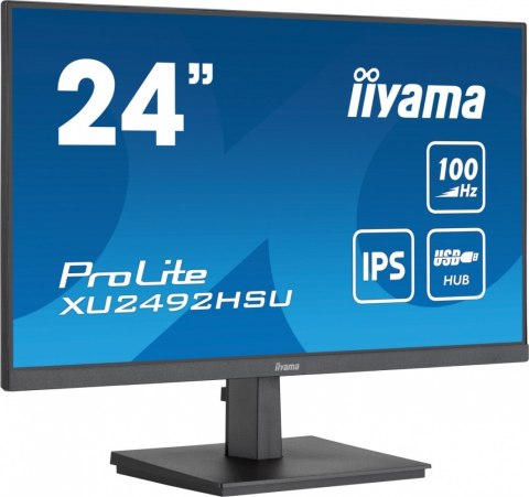 Monitor IIYAMA ProLite XU2492HSU-B6 23.8 FHD IPS 100Hz z USB3.2