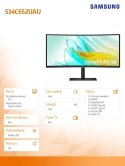 Monitor Samsung ViewFinity S65UA 34 cale VA 3440x1440 UWQHD 100Hz