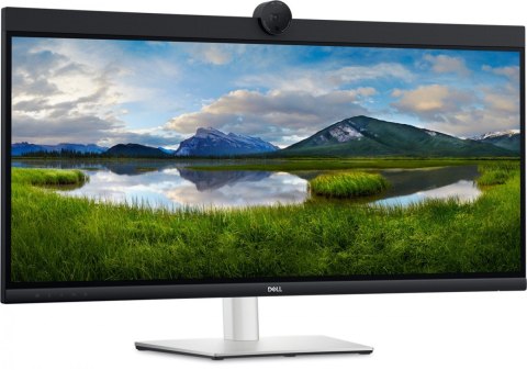 Monitor Dell P3424WEB 34 cale zakrzywiony WQHD z kamerą i głośnikami
