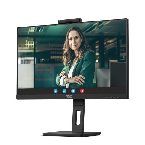 Monitor AOC Q27P3CW 27'' IPS QHD z kamerą USB-C Pivot