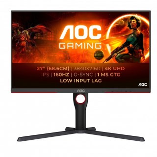 Monitor AOC U27G3X 27 cali 4K 160Hz IPS gamingowy z Pivot