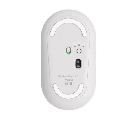 Mysz bezprzewodowa Logitech Pebble 2 M350s biała kompaktowa cicha