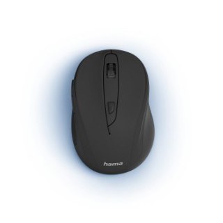 Mysz bezprzewodowa Hama MW-400 V2 Czarna ergonomiczna biurowa 2.4 GHz
