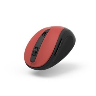 Mysz bezprzewodowa Hama MW-400 V2 czerwona do biura ergonomiczna optyczna