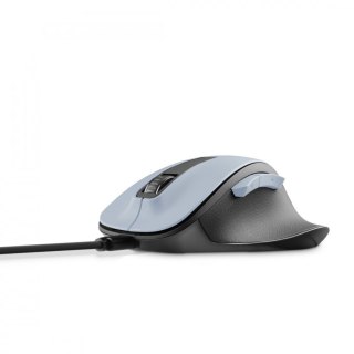 Mysz bezprzewodowa Hama MW-500 V2 jasnoniebieska ergonomiczna cicha