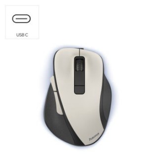 Mysz bezprzewodowa Hama MW-500 V2 kremowa ergonomiczna z DPI 1600