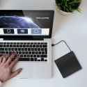 Nagrywarka DVD-RW Qoltec zewnętrzna USB 3.0 czarna kompaktowa