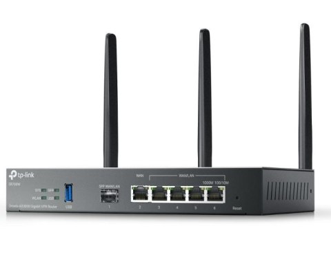 Router TP-LINK Gigabit VPN AX3000 ER706W dwupasmowy z WiFi 6