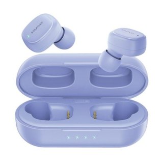 Słuchawki AWEI T13 Pro Bluetooth 5.1 wodoodporne fioletowe TWS