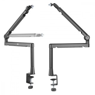 Uchwyt statyw aluminiowy do mikrofonu Maclean NanoRS RS471 uniwersalny biurkowy