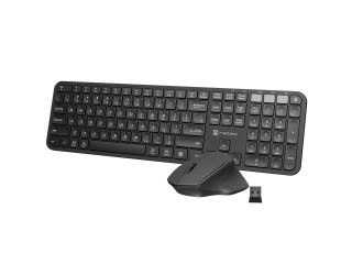 Zestaw klawiatura + mysz Natec Octopus 2 bezprzewodowy ergonomiczny