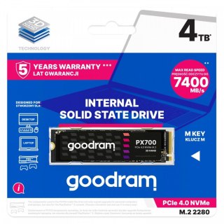 Dysk SSD Goodram PX700 4TB M.2 PCIe 7400MB/s wydajny