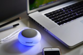 Głośnik Bluetooth PRIME3 LUMI ABT12GY wielokolorowy LED przenośny