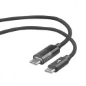 Kabel USB C 1m z wskaźnikiem mocy ładowania LED 100W