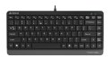 Klawiatura A4 Tech FStyler FK11 szara multimedialna przewodowa