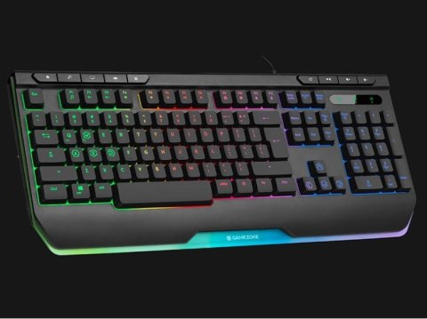 Klawiatura Tracer GAMEZONE RAY X USB gamingowa z RGB i Anti-ghosting