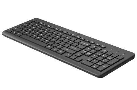 Klawiatura bezprzewodowa HP 225 chiclet elegancka z długim czasem pracy