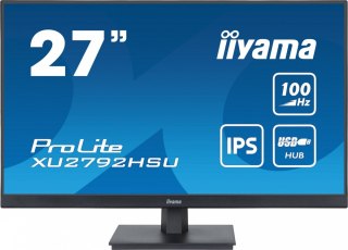 Monitor IIYAMA ProLite XU2792HSU-B6 27 FHD IPS 100Hz slim z hubem USB