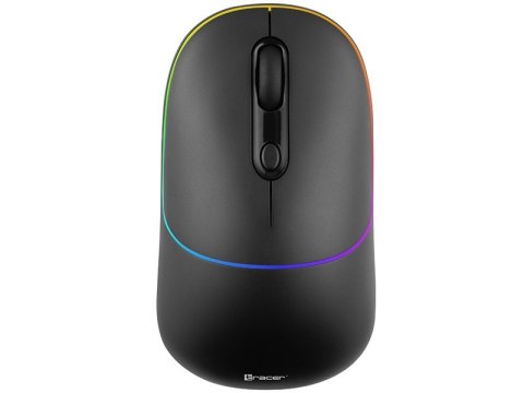 Mysz Tracer RATERO RF bezprzewodowa RGB ergonomiczna biurowa