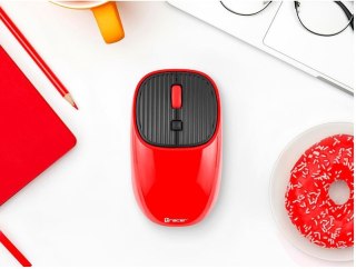 Mysz bezprzewodowa Tracer WAVE RF 2,4 GHz czerwona uniwersalna
