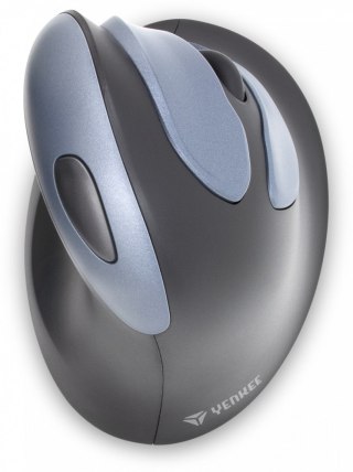 YENKEE Mysz ergonomiczna pionowa ErgoSnug bezprzewodowa USB 2.4 G