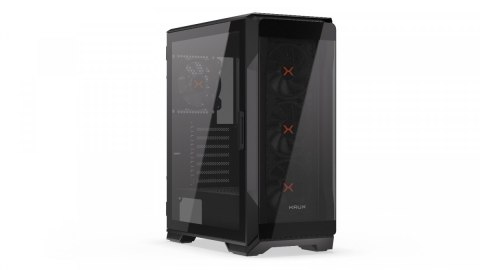 Obudowa Krux Heko ARGB Midi Tower z wentylatorami i filtrem przeciwkurzowym