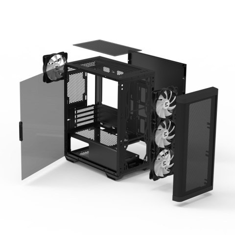 Obudowa Zalman M4 BLACK mATX Mini Tower z ARGB wentylatorami