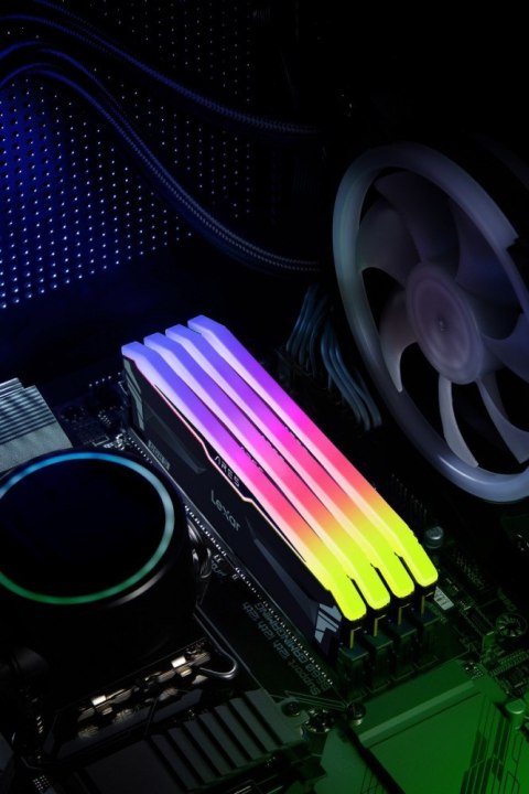 Pamięć DDR5 Lexar ARES RGB Gaming 32GB 7200MHz wydajna