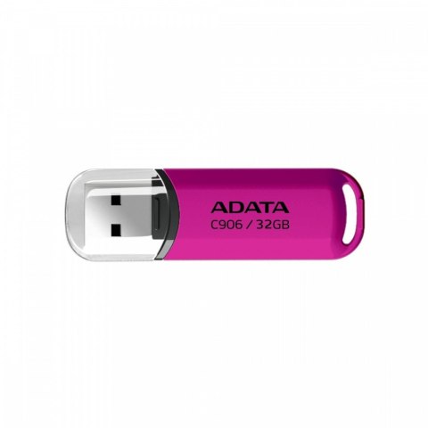 Pendrive Adata C906 32GB USB2.0 różowy kompaktowy design
