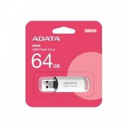 Pendrive Adata C906 64GB USB 2.0 biały kompaktowy