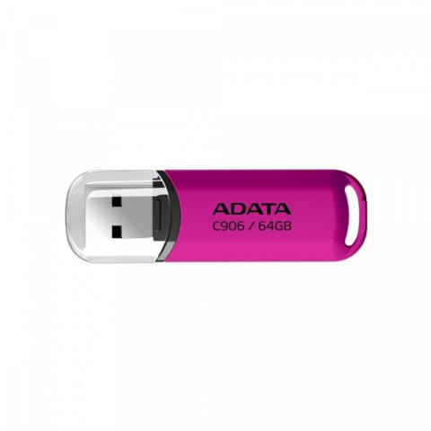 Pendrive ADATA C906 64GB USB 2.0 różowy kompaktowy