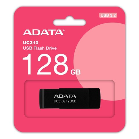 Pendrive Adata UC310 128GB USB3.2 czarny obrotowa przenośna pamięć