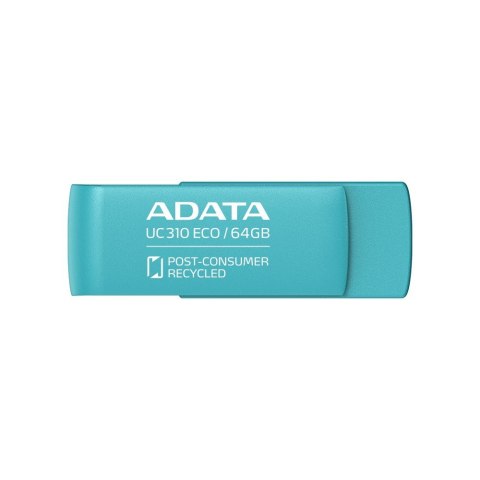 Pendrive Adata UC310 64GB USB 3.2 ECO ekologiczny z obrotową konstrukcją