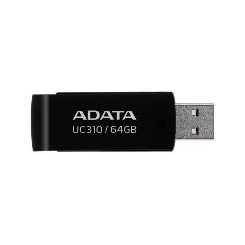 Pendrive Adata UC310 64GB USB 3.2 czarny przenośny stylowy