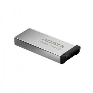 Pendrive Adata UR350 64GB USB3.2 Gen1 metalowy czarny elegancki