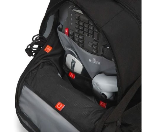 Plecak DICOTA CATURIX FORZA 15.6 Eco 27L gamingowy z ochroną przed kradzieżą