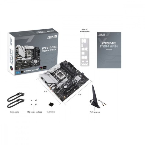 Płyta główna Asus Prime B760M-A WIFI D4 mATX DDR4 HDMI PCIe 4.0