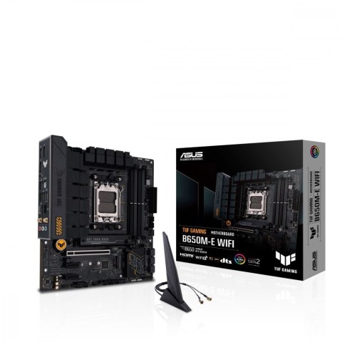 Płyta główna Asus TUF Gaming B650M-E WIFI AM5 mATX 4DDR5 HDMI wydajna