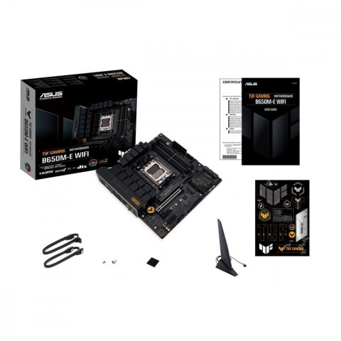 Płyta główna Asus TUF Gaming B650M-E WIFI AM5 mATX 4DDR5 HDMI wydajna