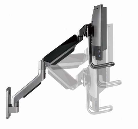 Uchwyt ścienny Gembird na 2 monitory 17-32 cale 8kg regulowany ergonomiczny