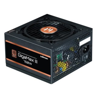 Zasilacz Zalman GigaMax III 750W 80 PLUS Bronze półmodułowy ATX 3.0 cichy