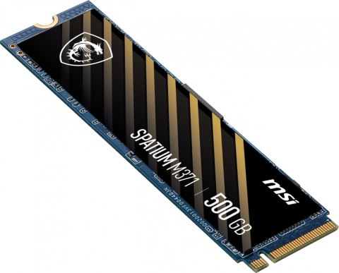Dysk SSD MSI SPATIUM M371 500GB M.2 PCIe3 szybki wydajny