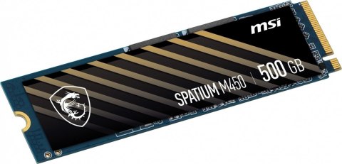 Dysk SSD MSI SPATIUM M450 500GB M.2 PCIe4 3600MB/s wydajny