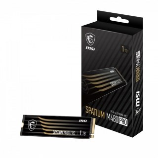 Dysk SSD MSI SPATIUM M480 PRO 1TB M.2 PCIe4 7400/6000MBs wydajny